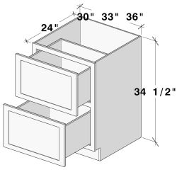 Amesbury Espresso Shaker Panel RTA Kitchen Cabinet - Ready To