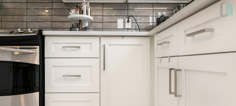 Matte Finish Shaker White Cabinets