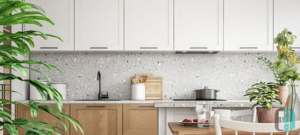 Kitchen featuring warm wood accents and cabinetry, creating a cozy and inviting atmosphere.