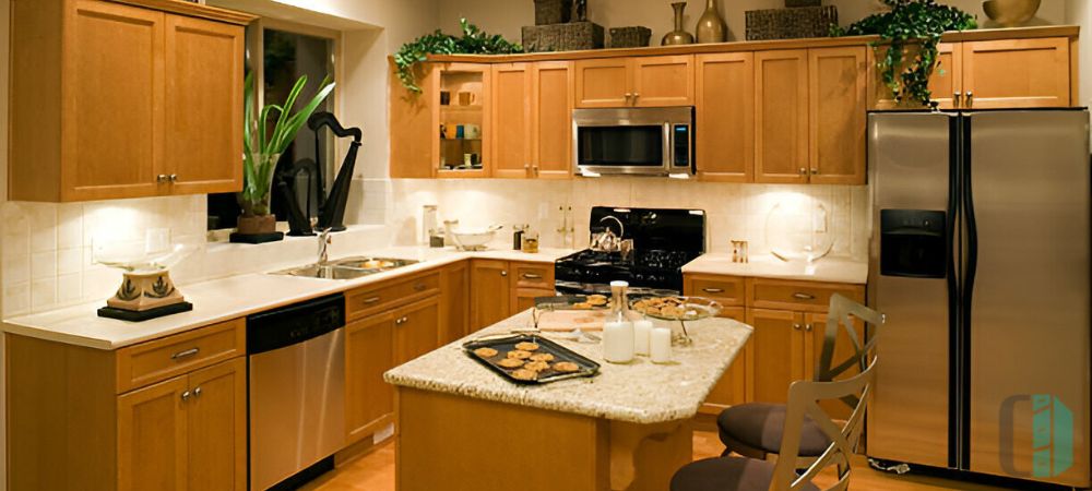 Light Wood Kitchen Cabinets